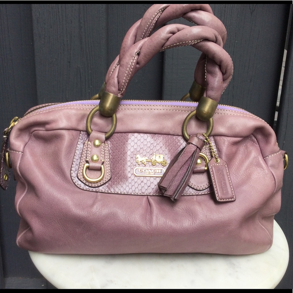 Coach Leather Handbag
